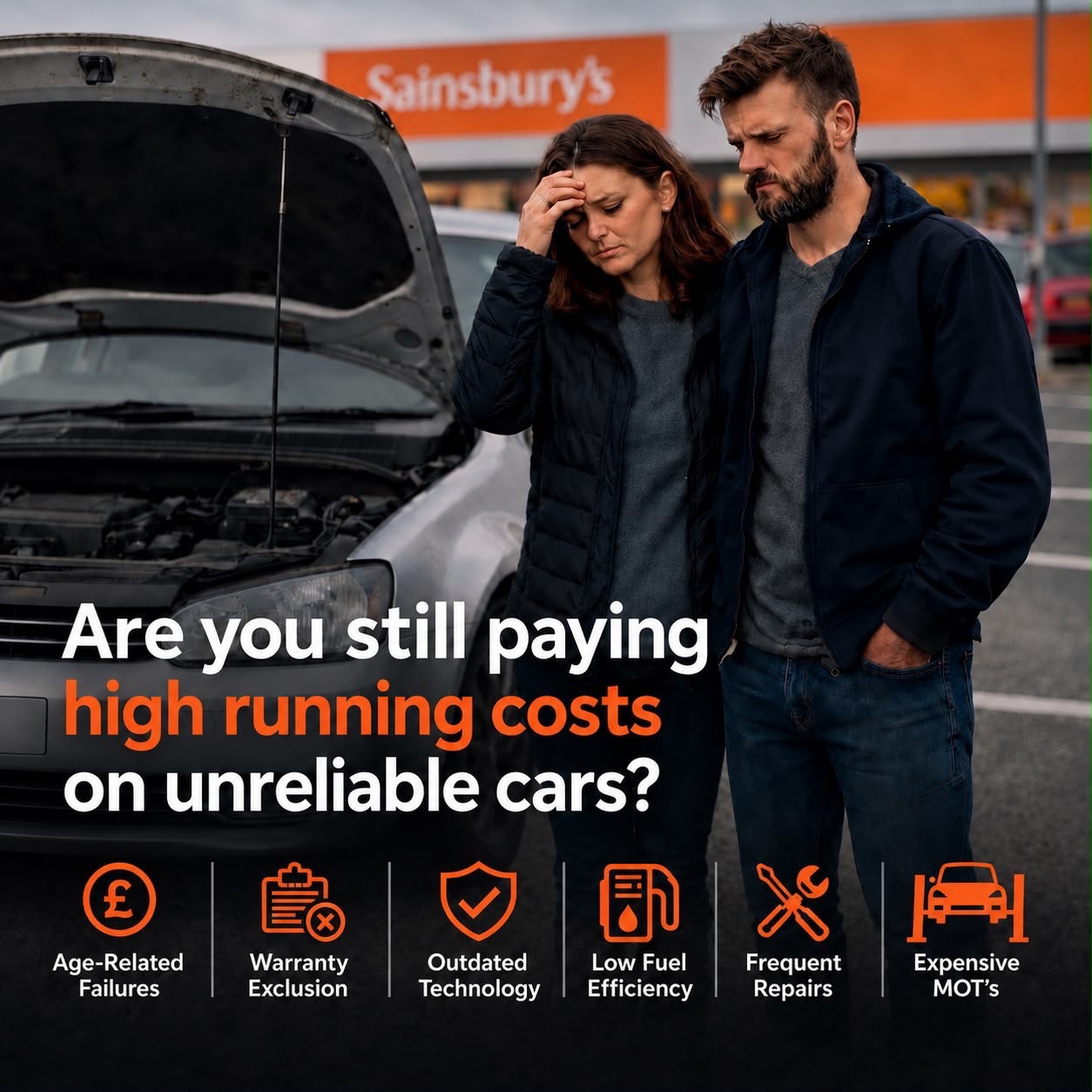 High running costs on unreliable cars